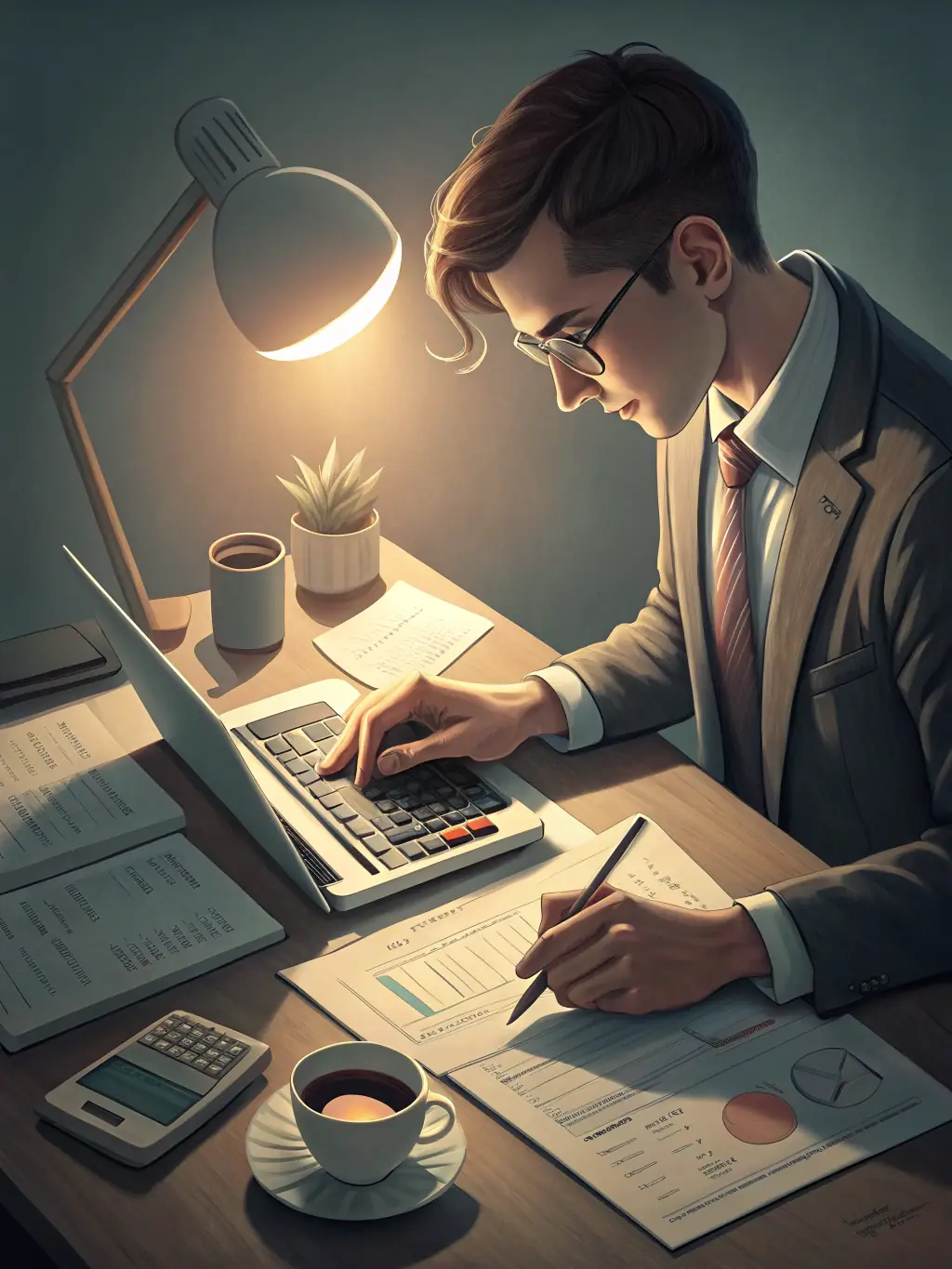 A person successfully navigating online banking and investment platforms, showcasing the benefits of understanding online financial tools.